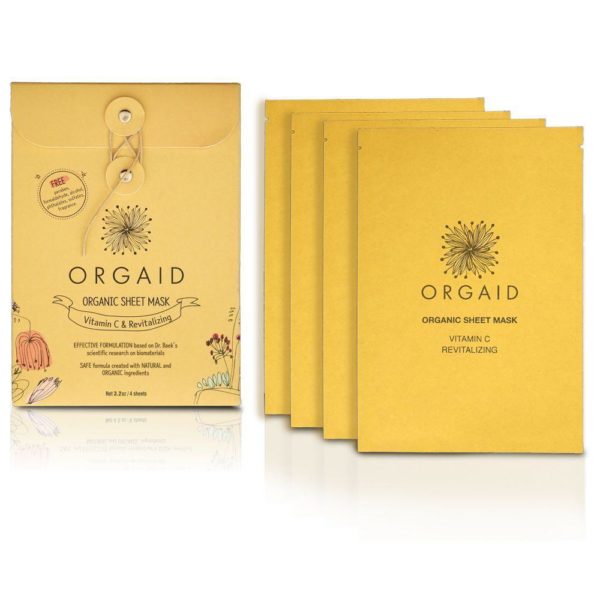 Organic Skin Care Orgaid Organic Sheet Mask Vitamin C Revitalizing 13470685069381 2000x